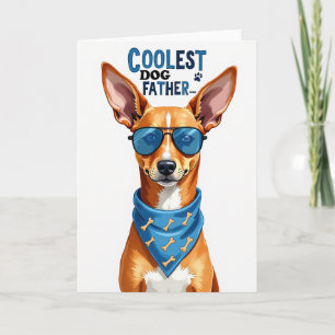 Vaderdag Pup Bandana Kaart