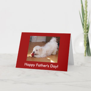 Vaderdag Pup Kaart