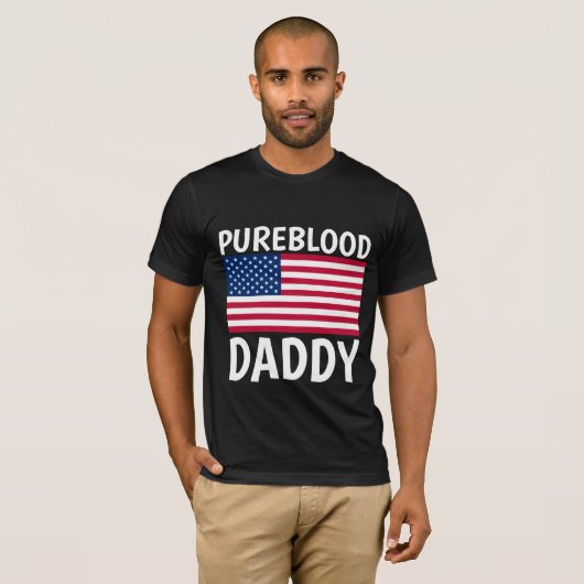 VADERDAG PUREBLOEDDADDY DAD T-SHIRS T-SHIRT (Voorkant volledig)
