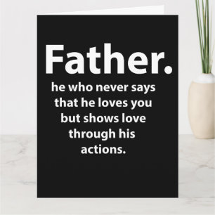 Vaderdag Quote Typografie Happy Fathers Day Kaart