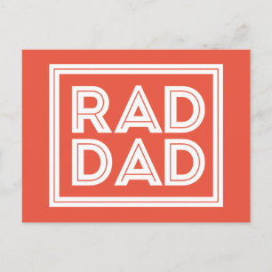 Vaderdag - Rad Dad Briefkaart