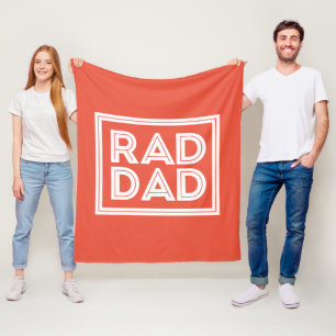 vaderdag - Rad Dad Fleece Deken
