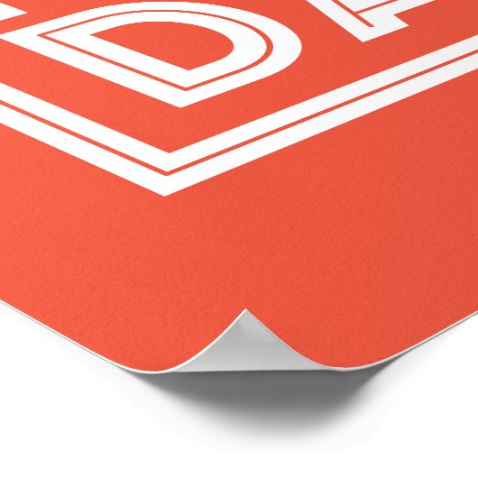 Vaderdag - Rad Dad Poster (Hoek)