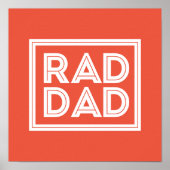 Vaderdag - Rad Dad Poster (Voorkant)