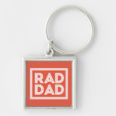 Vaderdag - Rad Dad Sleutelhanger (Voorkant)