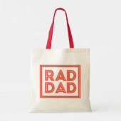 Vaderdag - Rad Dad Tote Bag (Achterkant)