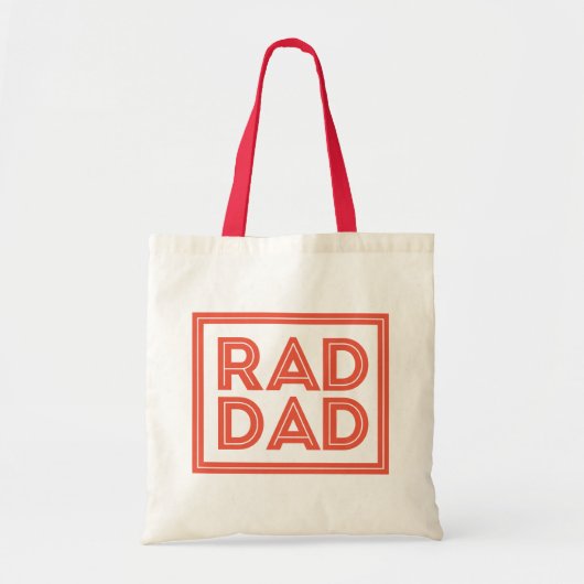 Vaderdag - Rad Dad Tote Bag (Voorkant)