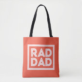Vaderdag - Rad Dad Tote Bag (Voorkant)