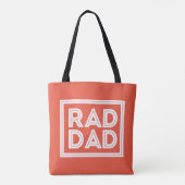 Vaderdag - Rad Dad Tote Bag (Achterkant)