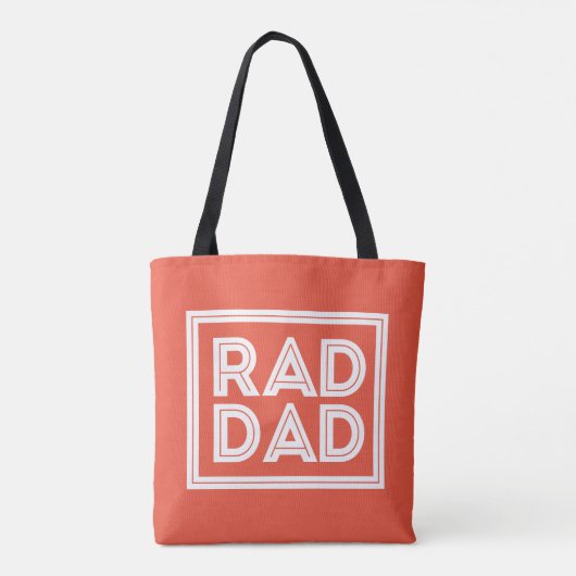 Vaderdag - Rad Dad Tote Bag (Achterkant)