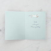 Vaderdag Redbeard Kapitein op een boot met hond Kaart (Binnen)