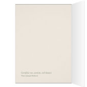 Vaderdag Redouté Flower bouquet Wenskaart (Binnen (Links))