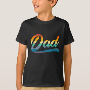 Vaderdag Regenboog Pap - Grappig Pap T-shirt