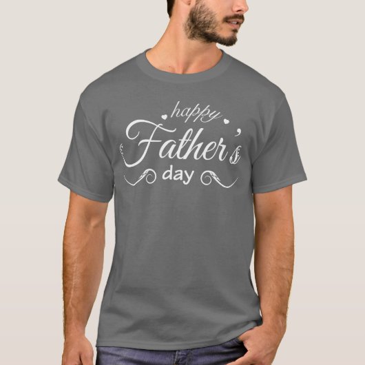 Vaderdag Retro Vrienden T-shirt (Voorkant)