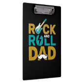 Vaderdag Rock And Roll Vader Klembord (Rechts)