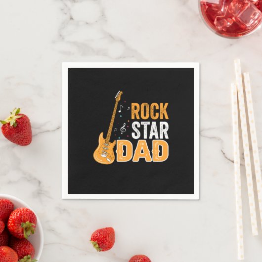 Vaderdag Rock Star Dad Servet (Insitu)