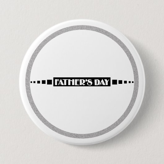 Vaderdag - ronde button 7,6 cm (Voorkant)