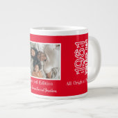 Vaderdag  Rood en Wit met Foto Grote Koffiekop (Voorkant rechts)