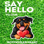 Vaderdag Rottweiler Puppy Golfballen