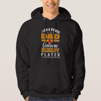 Vaderdag Rugby Spelers Pa Hoodie