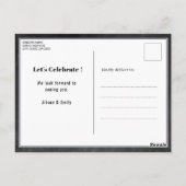 Vaderdag Rustic Chalkboard BBQ Uitnodiging (Achterkant)