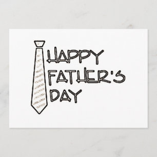 **VADERDAG SAMENWERKEN** INVITATIE KAART