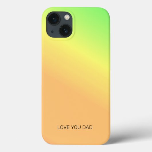Vaderdag Schattigee magische tropische zomerkleure Case-Mate iPhone Case (Achterkant)