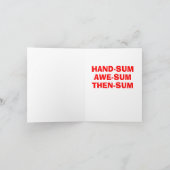 Vaderdag schoonzoon kaart (Binnen)