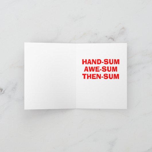 Vaderdag schoonzoon kaart (Binnen)