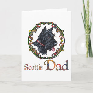 Vaderdag Schotse Terrier Kaart