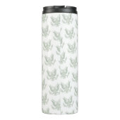 Vaderdag Scramble Green Eagle Crest Monogram Thermosbeker (Achterkant)