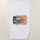 vaderdag shirt met luiaard strandlaken (Voorkant)