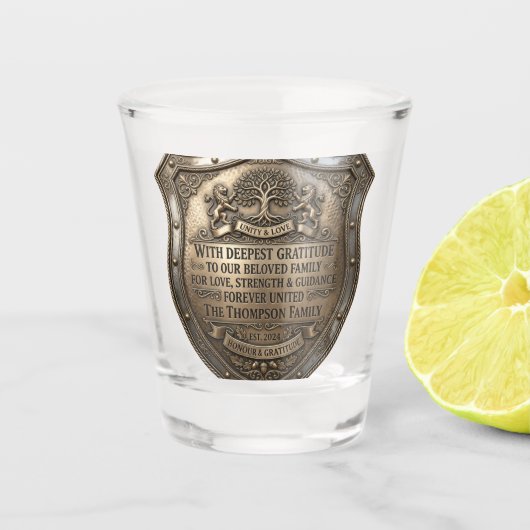 Vaderdag Shot Glas (Voorkant)