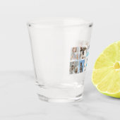Vaderdag Shot Glass | Gepersonaliseerde foto's Shot Glas (Links)