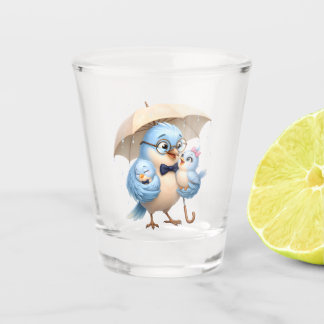 Vaderdag Shotglas | Cadeau voor een leuke vogel fa Shot Glas