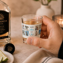Vaderdag Shotglas | Gepersonaliseerde foto's