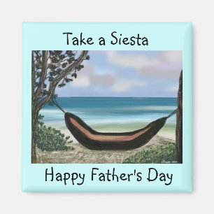 vaderdag Siesta Magnet