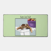 Vaderdag Sinaasappel Tabby Cat Bureaumat (Voorkant)