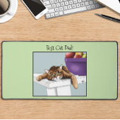 Vaderdag Sinaasappel Tabby Cat Bureaumat