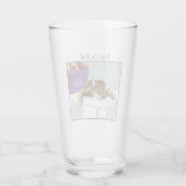 Vaderdag Sinaasappel Tabby Cat Glas (Achterkant)