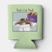 Vaderdag Sinaasappel TabbyCat Blikjeskoeler (Achterkant)