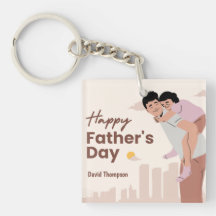 Vaderdag sleutelhanger - Loving Dad Moment