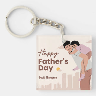 Vaderdag sleutelhanger - Loving Dad Moment