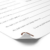 Vaderdag Son Interview Downloaden Afdrukbaar Poster (Hoek)