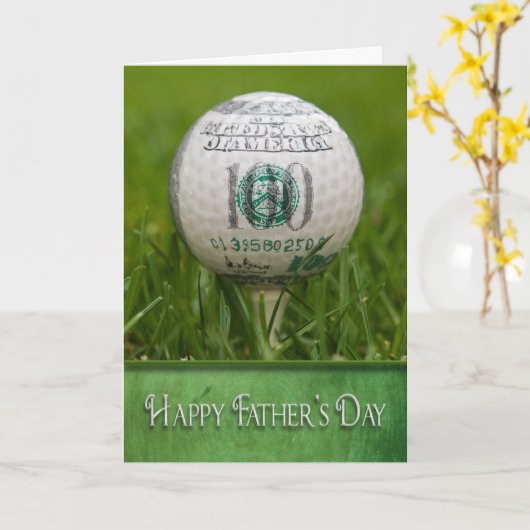 Vaderdag Spel Kaart (Gele Bloem)