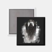 Vaderdag spook hart handen horror eng gezicht magneet (Voorkant / Achterkant)