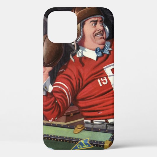 Vaderdag, sport Football Papa en zoon Case-Mate iPhone Case (Achterkant)