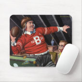  Vaderdag, sport Football Papa en zoon Muismat (Met muis)