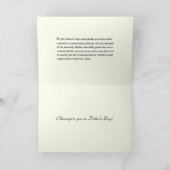 Vaderdag St. Joseph Baby Jesus Cross Lily Kaart (Binnen)