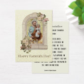 Vaderdag St. Joseph Herdenking Heilige Kaarten Visitekaartje (Bureau)